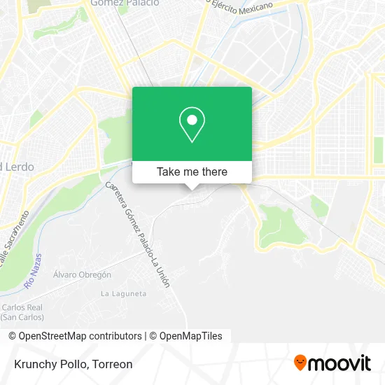 Krunchy Pollo map