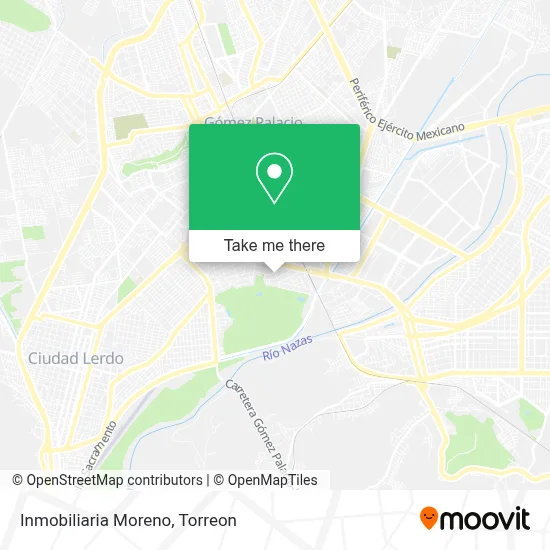 Inmobiliaria Moreno map