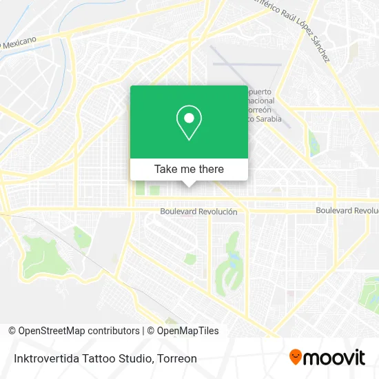 Inktrovertida Tattoo Studio map