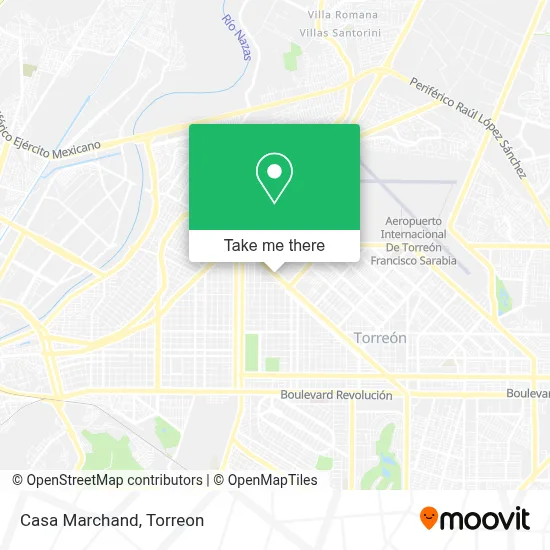Casa Marchand map