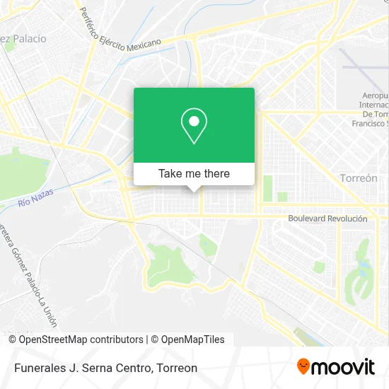 Funerales J. Serna Centro map