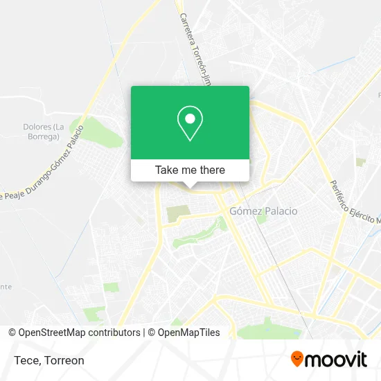 Tece map