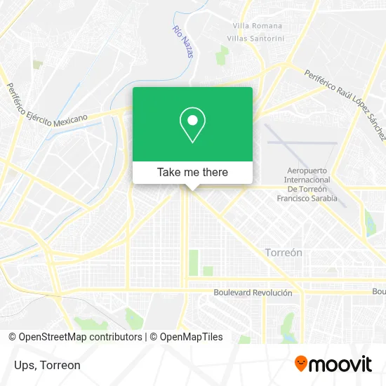 Ups map