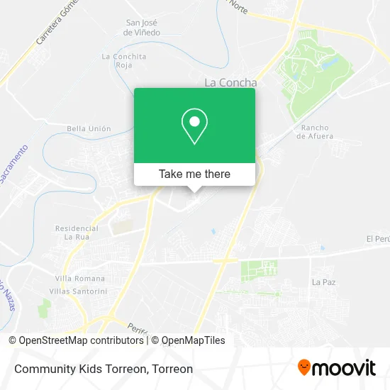 Community Kids Torreon map