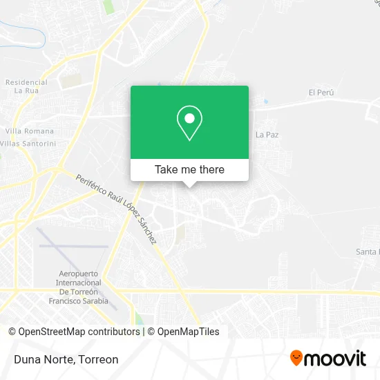Duna Norte map