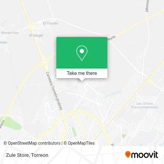 Zule Store map