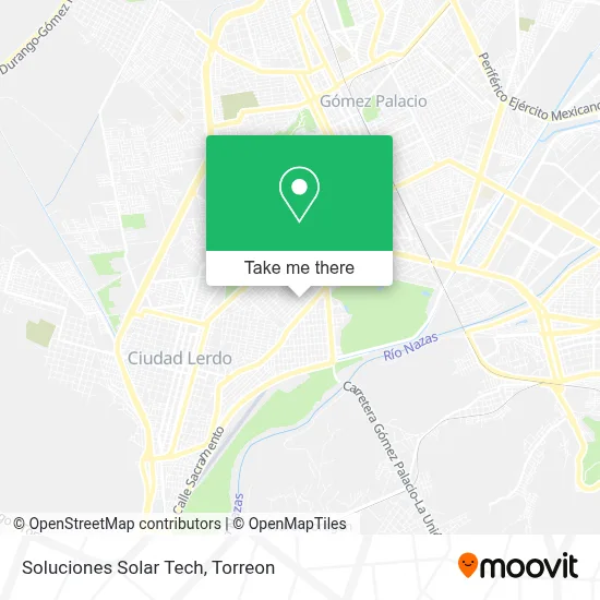 Soluciones Solar Tech map