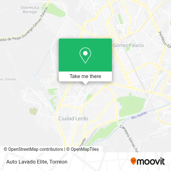 Auto Lavado Elite map