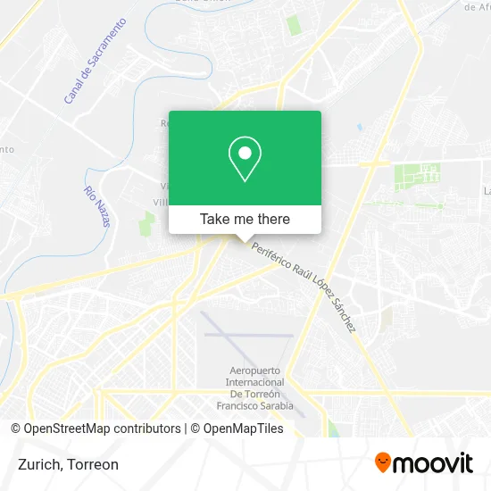 Zurich map