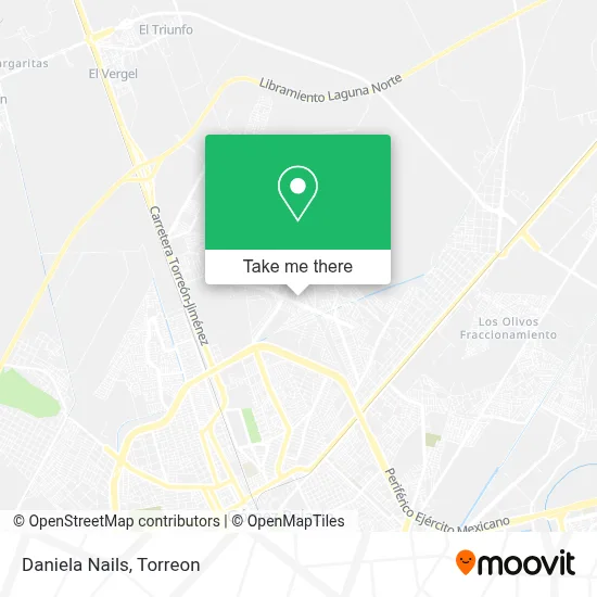 Daniela Nails map