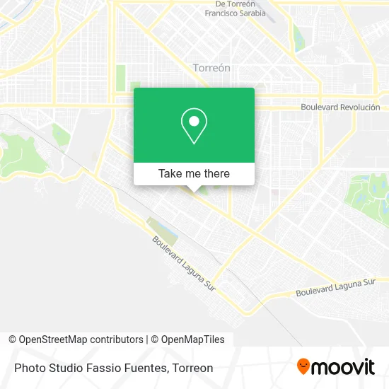Photo Studio Fassio Fuentes map