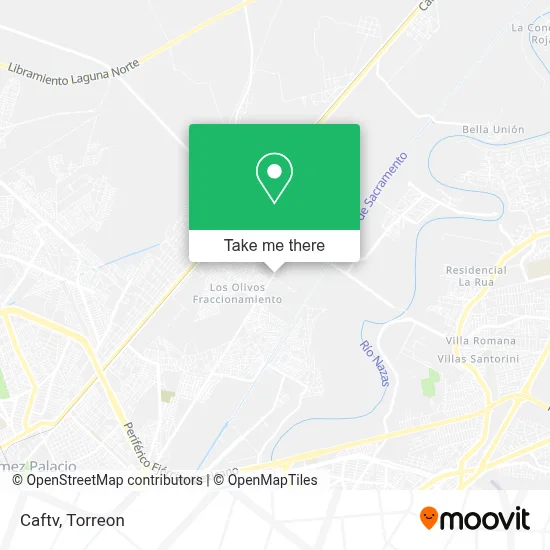 Caftv map