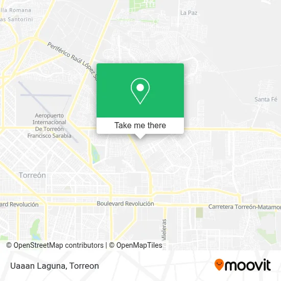 Uaaan Laguna map