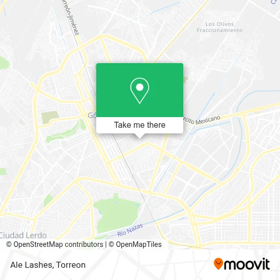Ale Lashes map