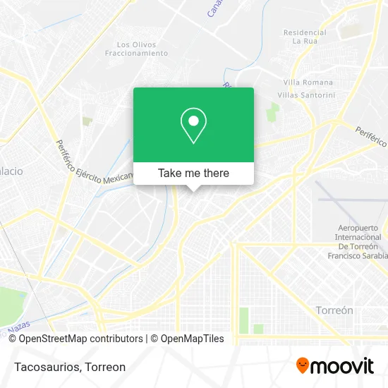 Tacosaurios map