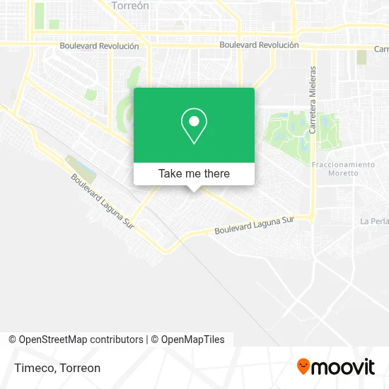 Timeco map