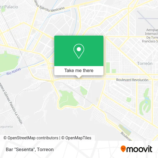 Bar "Sesenta" map