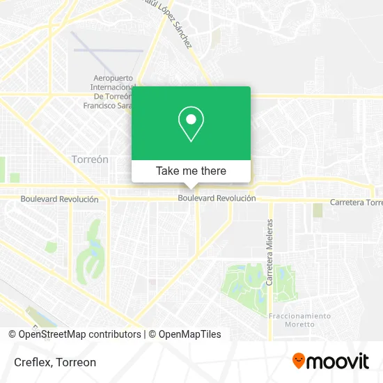 Creflex map
