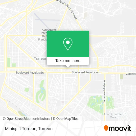 Minisplit Torreon map