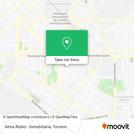 Alma Rubio -  Inmobiliaria map