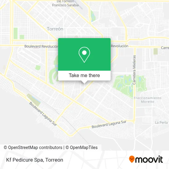 Kf Pedicure Spa map
