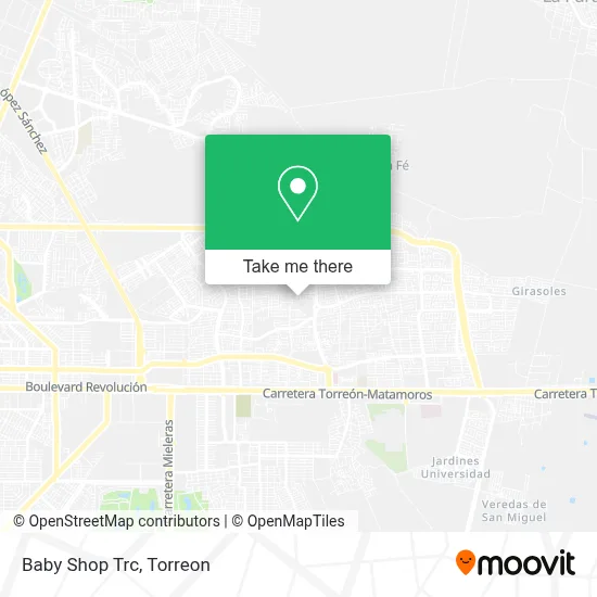Baby Shop Trc map
