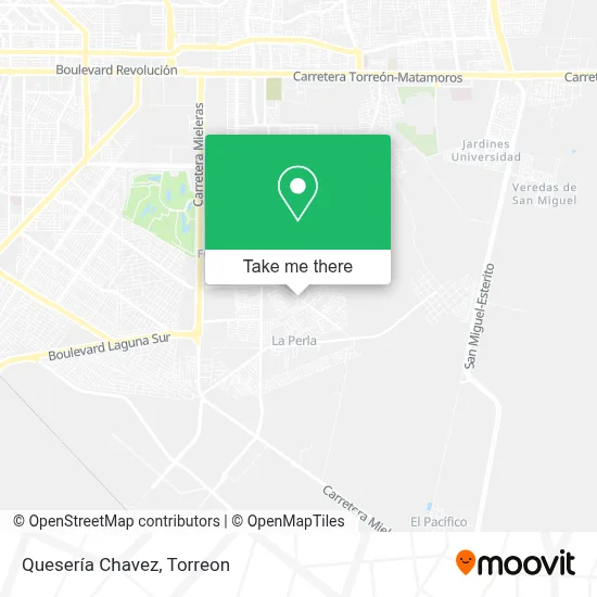 Quesería Chavez map