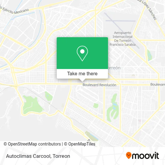 Autoclimas Carcool map
