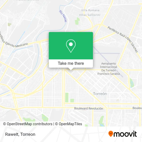 Rawelt map