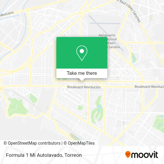 Formula 1 Mi Autolavado map