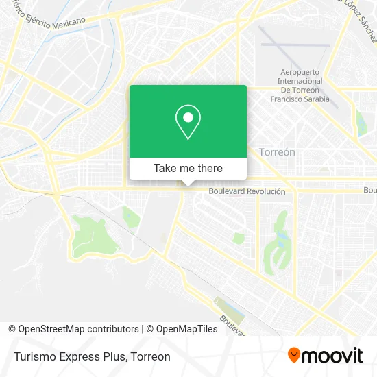 Turismo Express Plus map