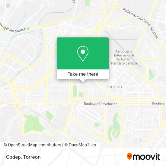 Codep map