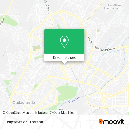 Eclipsevision map