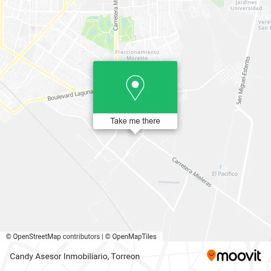 Candy Asesor Inmobiliario map