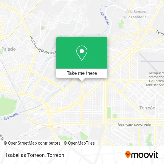Isabellas Torreon map