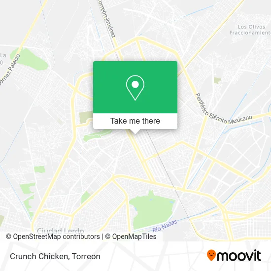 Crunch Chicken map