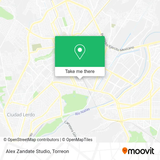 Alex Zandate Studio map