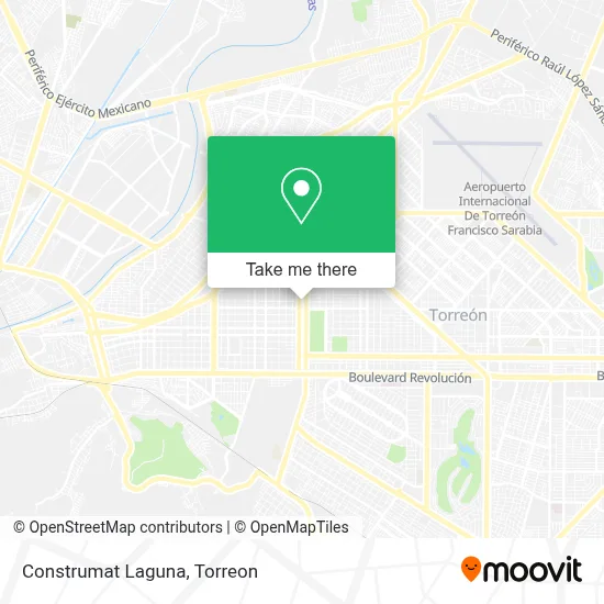 Construmat Laguna map