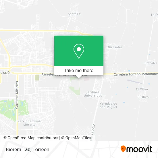 Biorem Lab map
