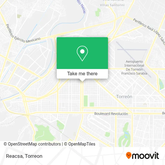 Reacsa map