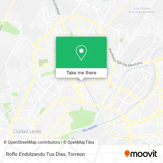 Roflo Endulzando Tus Dias map