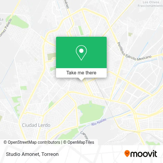 Studio Amonet map