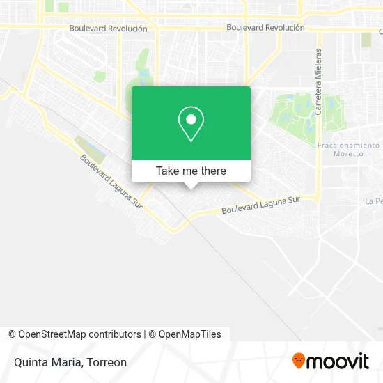 Quinta Maria map