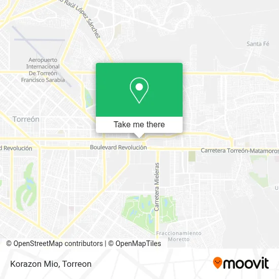 Korazon Mio map