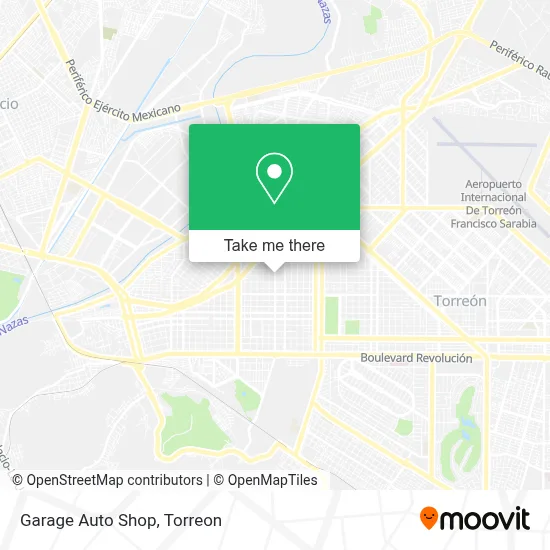 Garage Auto Shop map