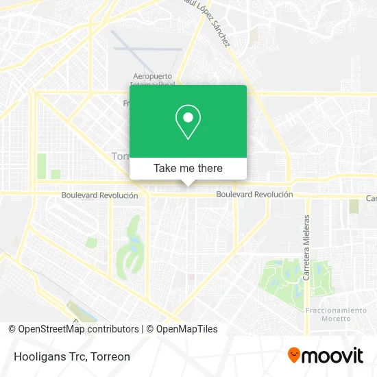 Hooligans Trc map