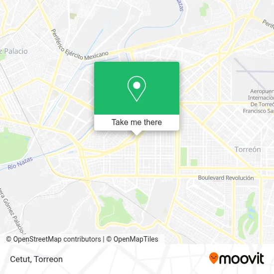 Cetut map