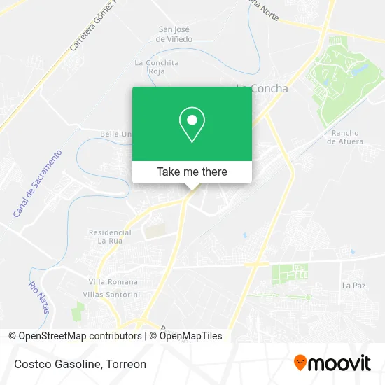 Costco Gasoline map