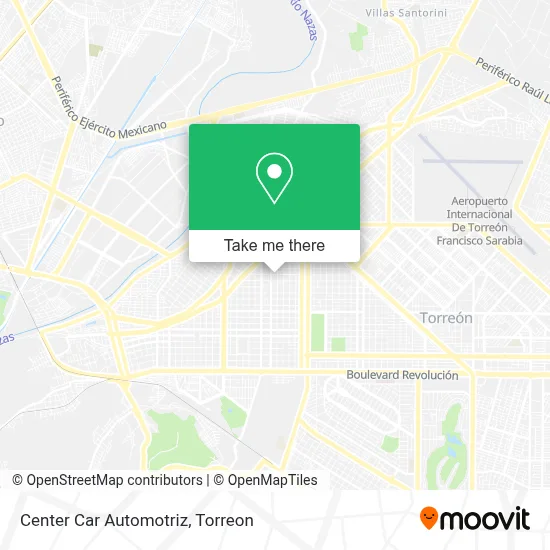 Center Car Automotriz map