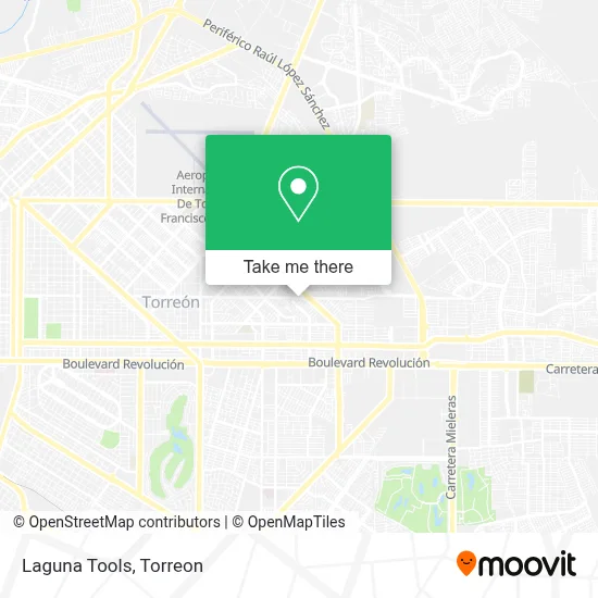 Laguna Tools map